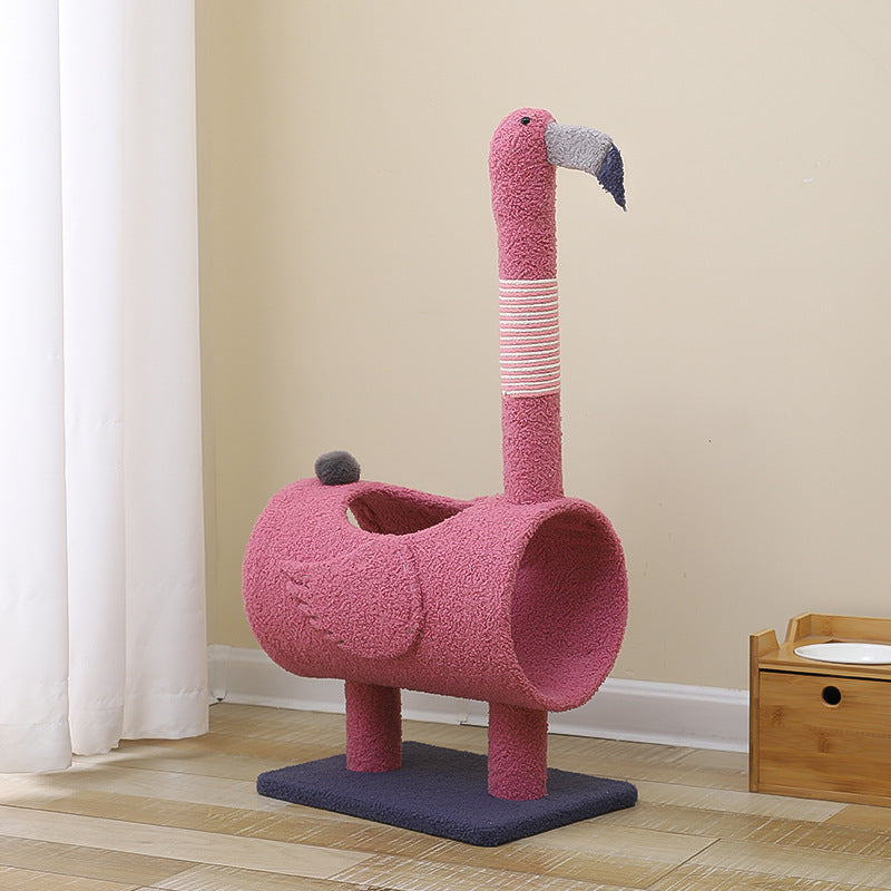 Cat Climbing Frame Sisal Scratching Post Wear-resistant Cat Jumping