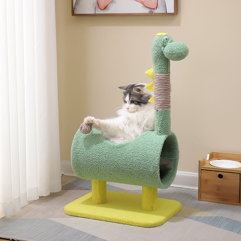 Cat Climbing Frame Sisal Scratching Post Wear-resistant Cat Jumping