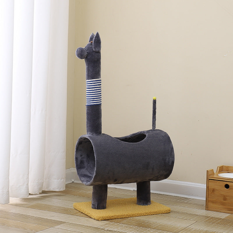 Cat Climbing Frame Sisal Scratching Post Wear-resistant Cat Jumping