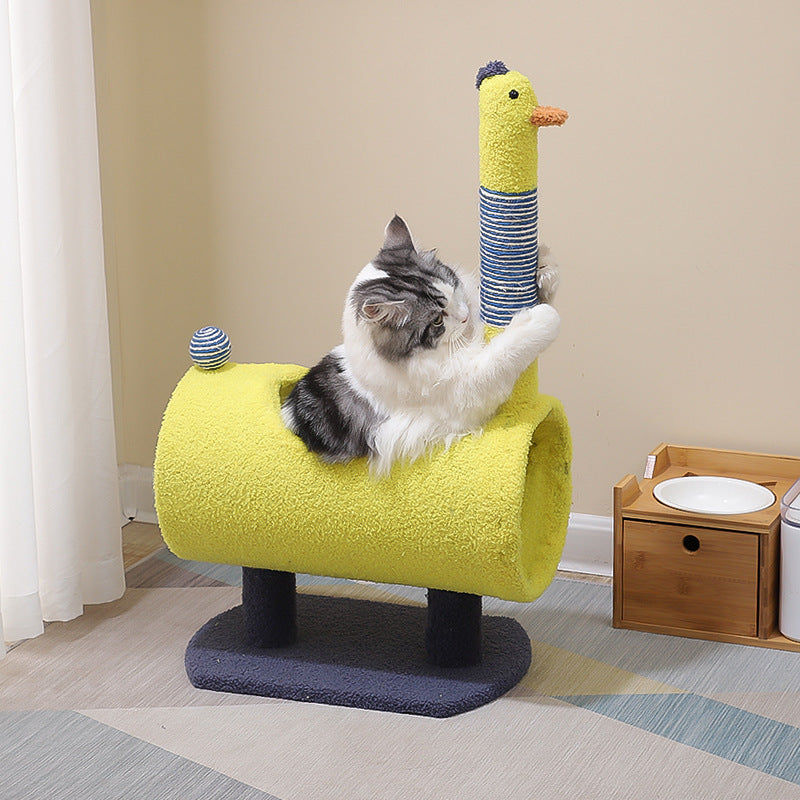 Cat Climbing Frame Sisal Scratching Post Wear-resistant Cat Jumping