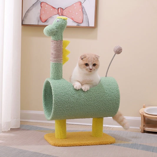 Cat Climbing Frame Sisal Scratching Post Wear-resistant Cat Jumping